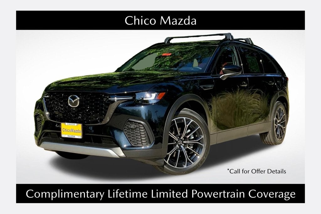 Jet Black Mica 2025 Mazda CX-70 SUV / Crossover All-Wheel Drive Automatic