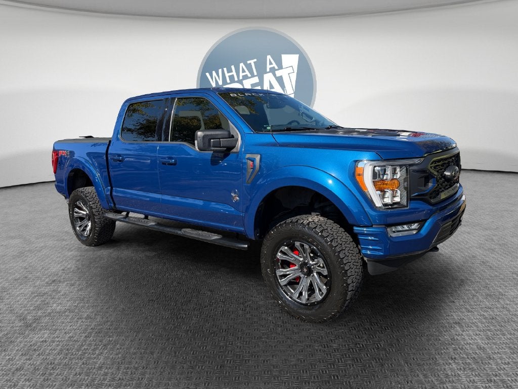 Atlas Blue Metallic 2022 Ford F-150 Pickup Truck Four-Wheel Drive Automatic