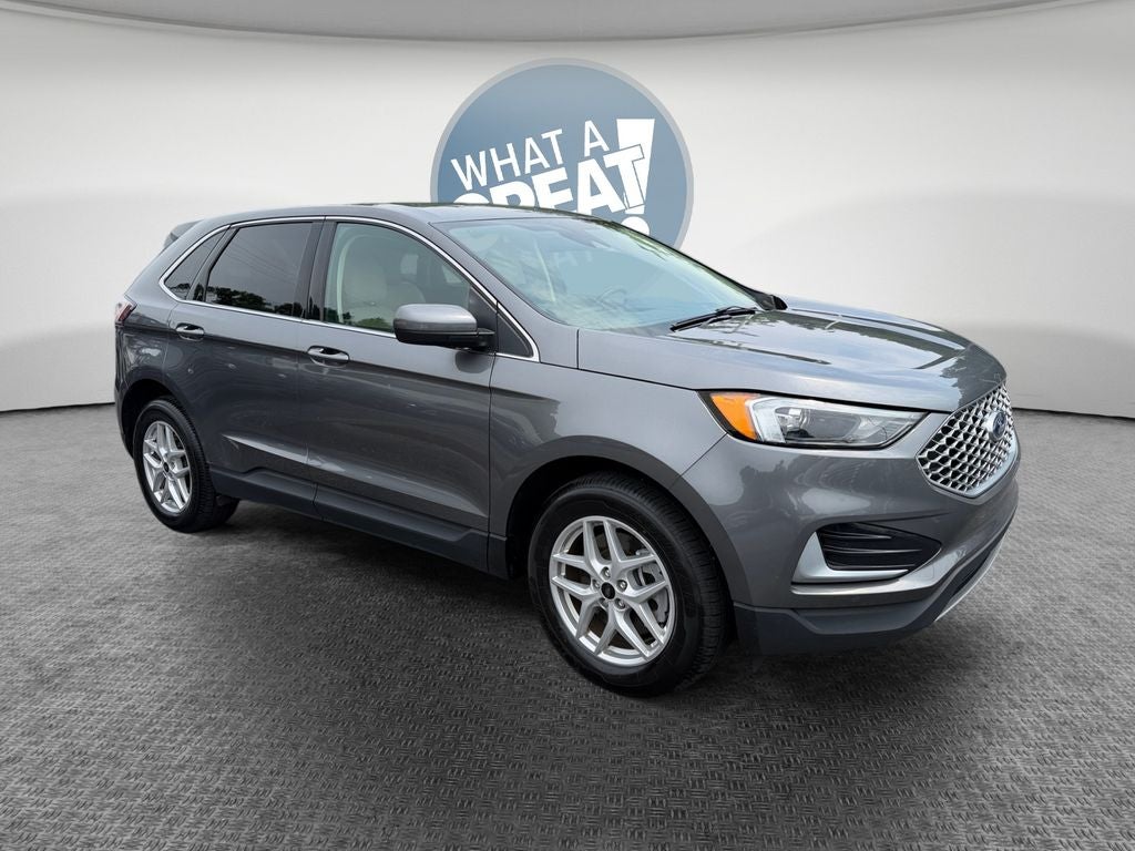 Gray Metallic 2024 Ford Edge SUV / Crossover All-Wheel Drive 8-Speed Automatic
