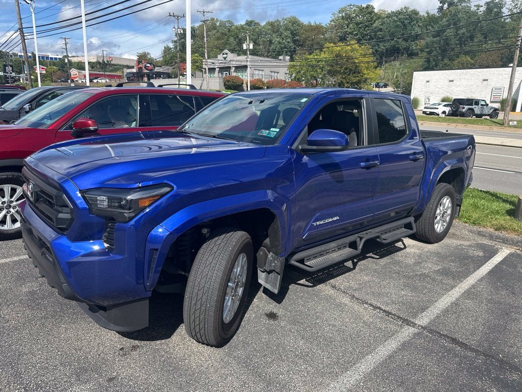 Blue Crush Metallic 2025 Toyota Tacoma Pickup Truck Four-Wheel Drive 8-Speed Automatic
