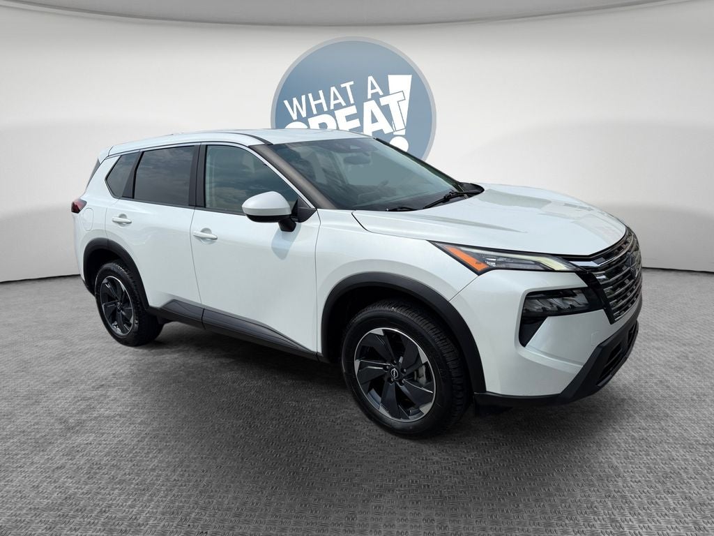 Everest White Pearl 2025 Nissan Rogue SUV / Crossover All-Wheel Drive Continuously Variable Transmission