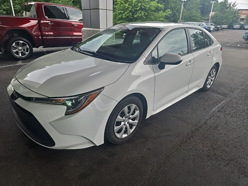 Ice Cap 2024 Toyota Corolla Sedan Front-Wheel Drive Continuously Variable Transmission
