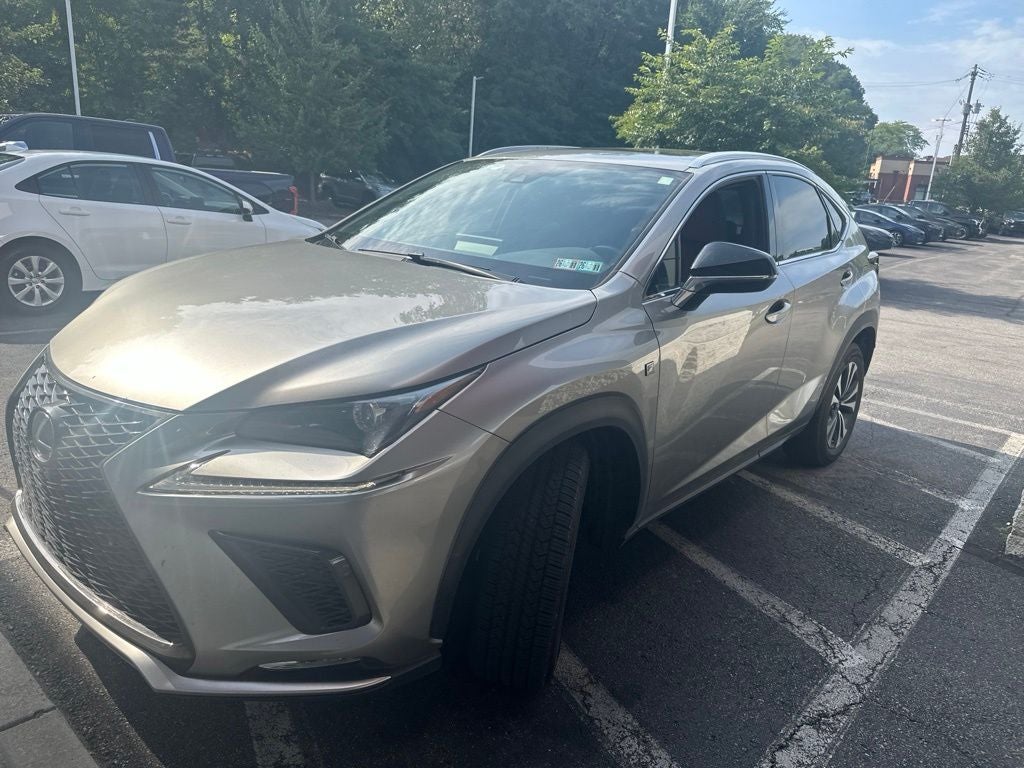Atomic Silver 2021 Lexus NX SUV / Crossover All-Wheel Drive 6-Speed Automatic