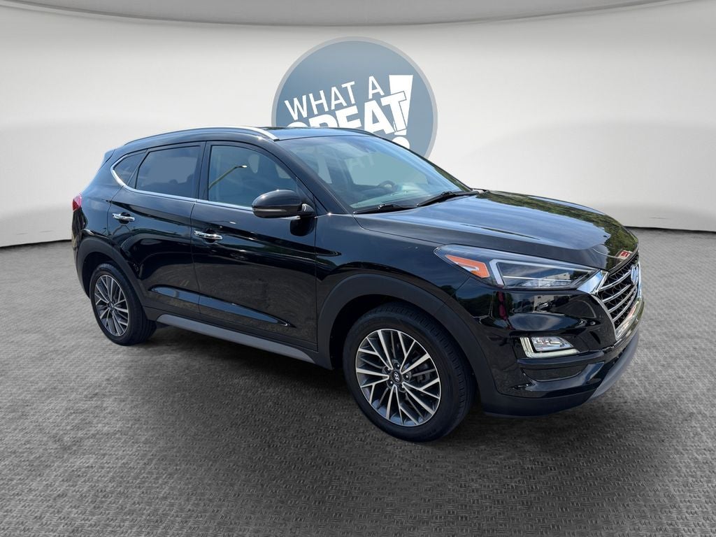 Black Noir Pearl 2020 Hyundai Tucson SUV / Crossover All-Wheel Drive 6-Speed Automatic