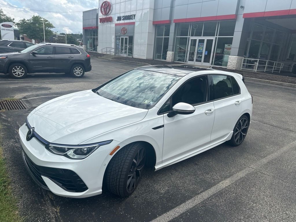 Pure White 2024 Volkswagen Golf R Hatchback All-Wheel Drive 6-Speed Manual