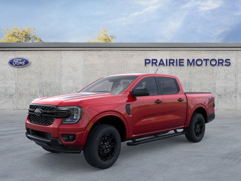 Ruby Red Metallic 2026 Ford Ranger Pickup Truck Four-Wheel Drive Automatic