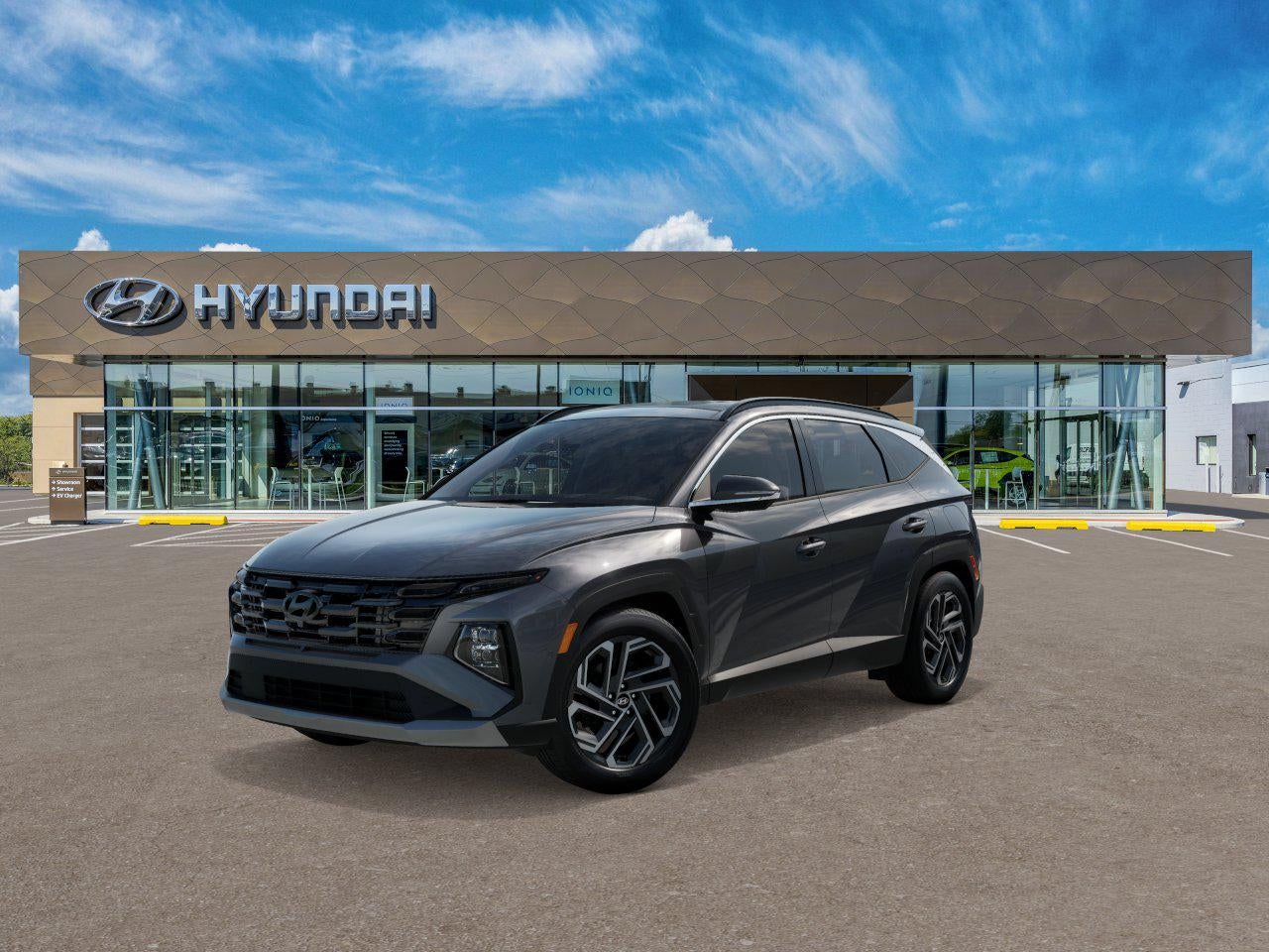 Ecotronic Gray 2026 Hyundai Tucson SUV / Crossover All-Wheel Drive Automatic