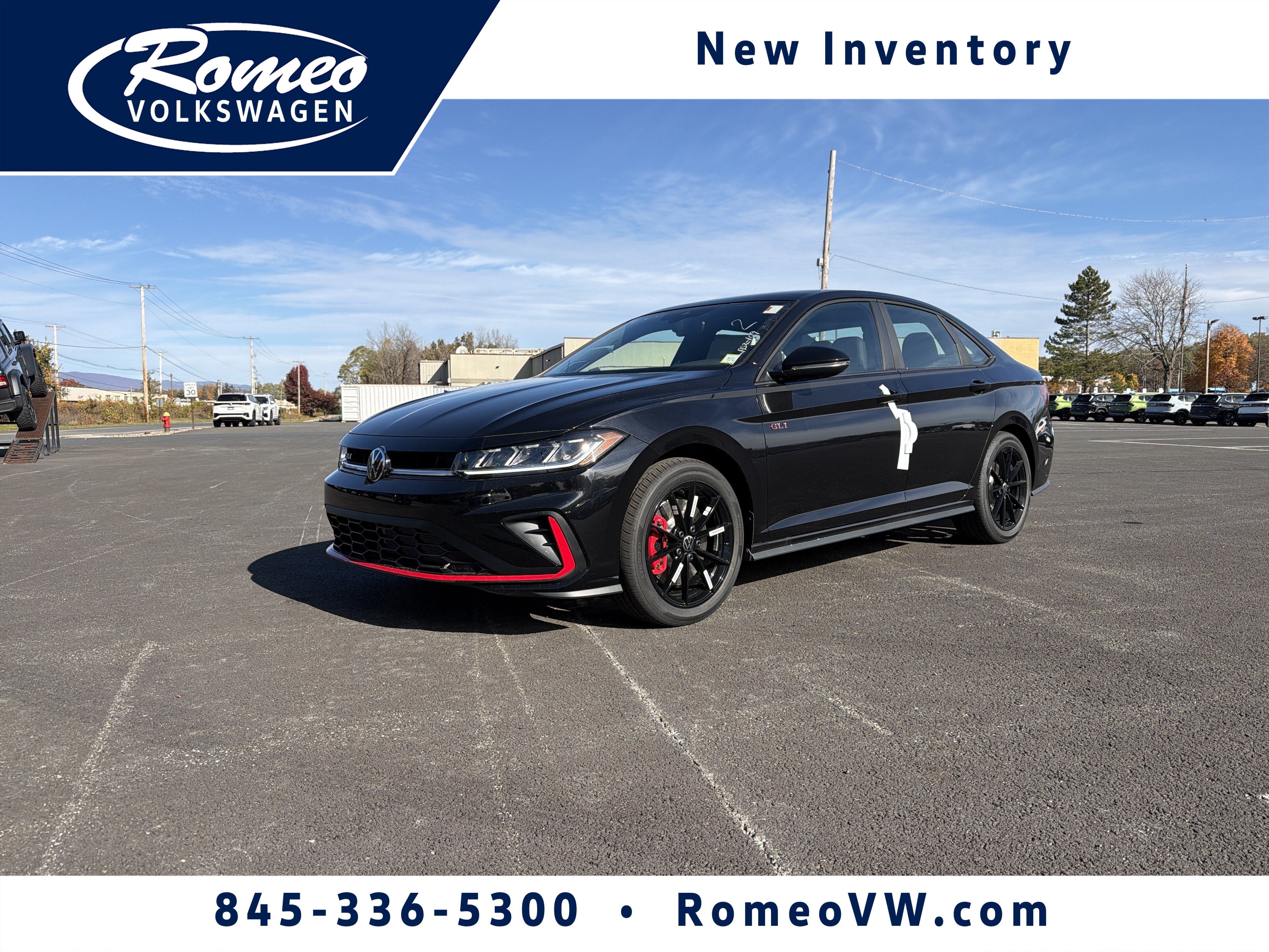 Deep Black Pearl 2027 Volkswagen Jetta GLI Sedan Front-Wheel Drive Automatic
