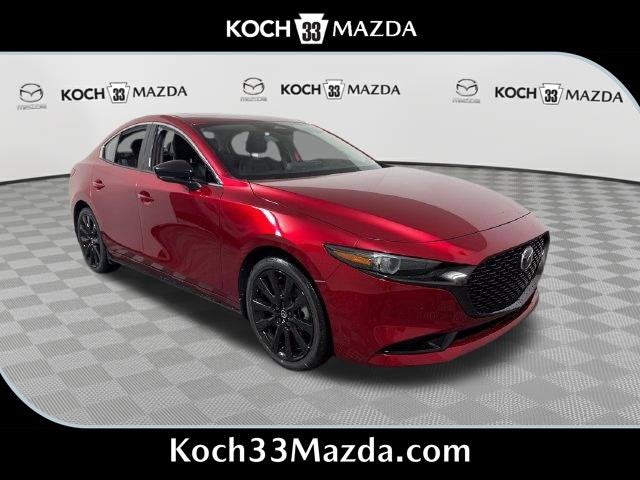 Soul Red Crystal Metallic 2026 Mazda MAZDA3 Sedan All-Wheel Drive Automatic