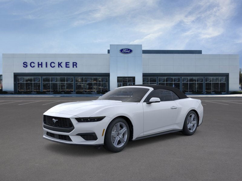 Oxford White 2026 Ford Mustang Convertible Rear-Wheel Drive Automatic