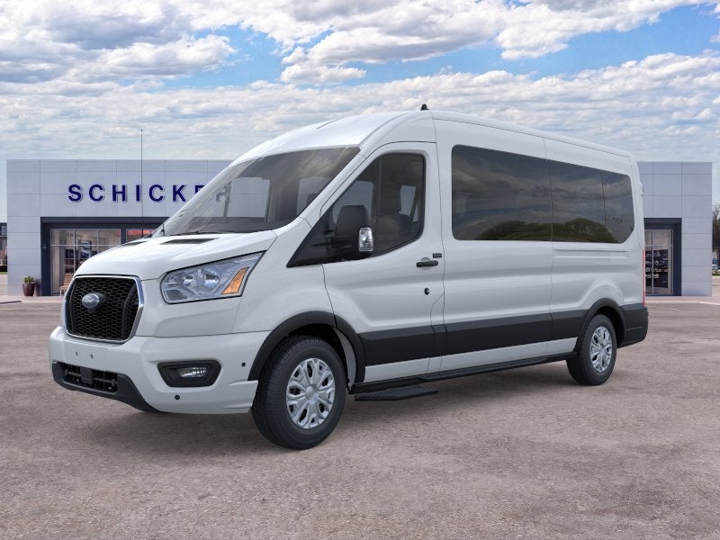 Oxford White 2025 Ford Transit Passenger Van Rear-Wheel Drive Automatic