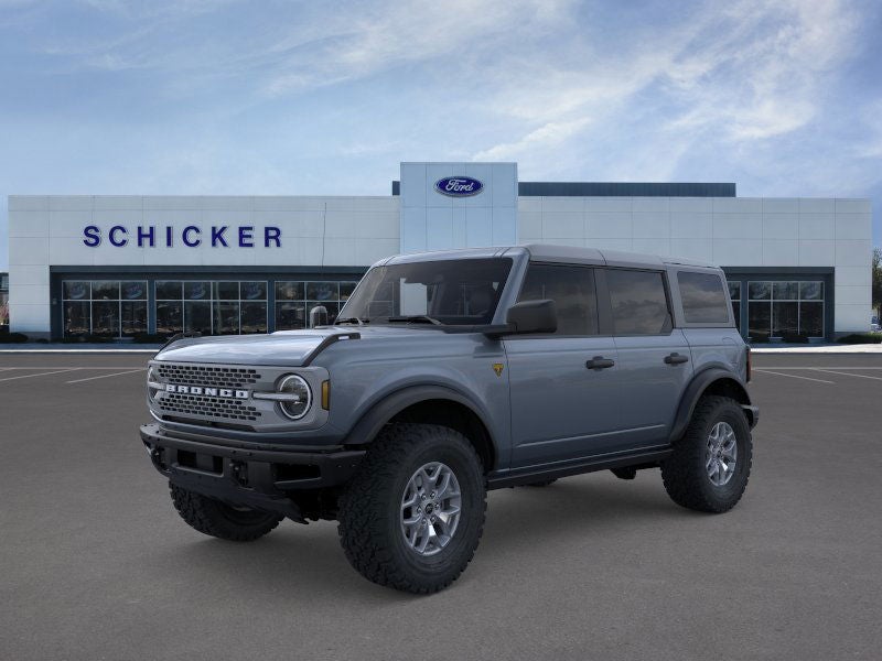 Blue (Azure Gray Metallic Tri-Coat) 2025 Ford Bronco SUV / Crossover Four-Wheel Drive Automatic