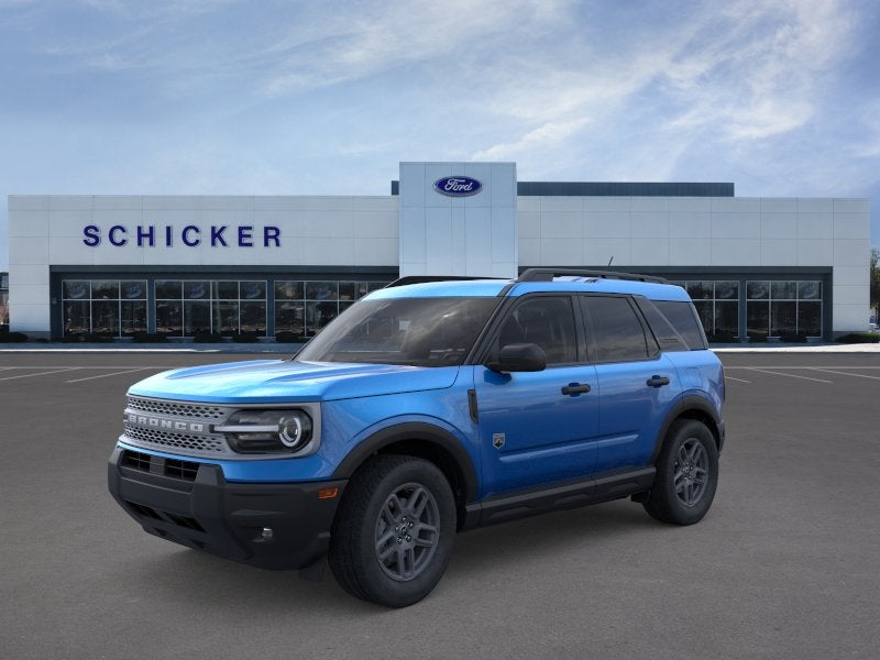 Velocity Blue Metallic 2025 Ford Bronco Sport SUV / Crossover All-Wheel Drive 8-Speed Automatic