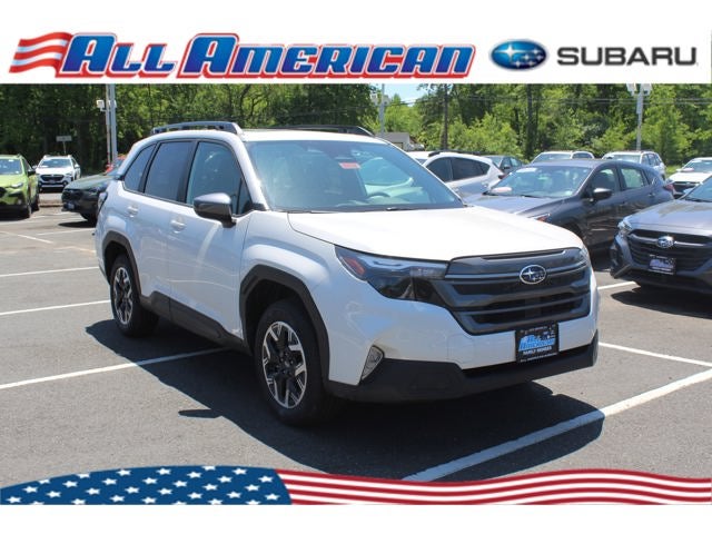 Crystal White Pearl 2026 Subaru Forester SUV / Crossover All-Wheel Drive Continuously Variable Transmission