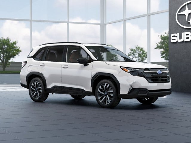 Crystal White Pearl 2026 Subaru Forester SUV / Crossover All-Wheel Drive Continuously Variable Transmission