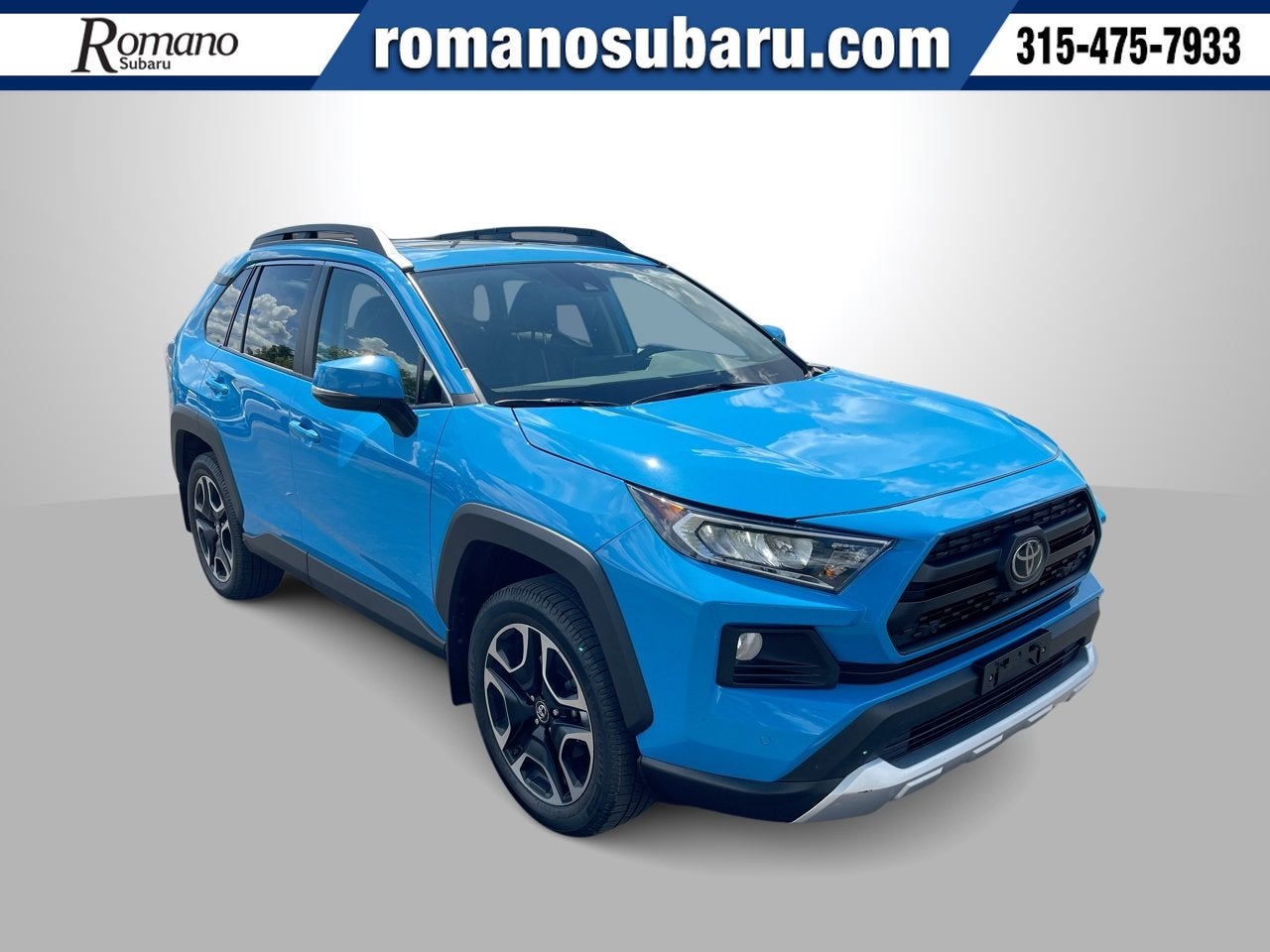 Blue 2019 Toyota RAV4 SUV / Crossover All-Wheel Drive Automatic