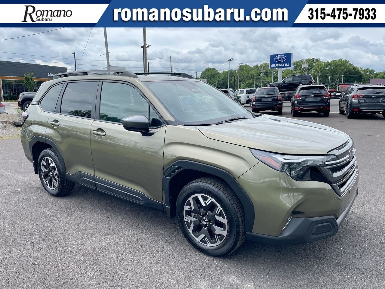 Autumn Green Metallic 2026 Subaru Forester SUV / Crossover All-Wheel Drive Continuously Variable Transmission