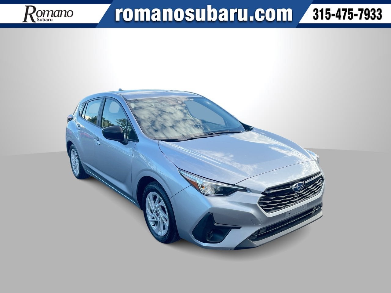 Ice Silver Metallic 2025 Subaru Impreza Wagon All-Wheel Drive Continuously Variable Transmission