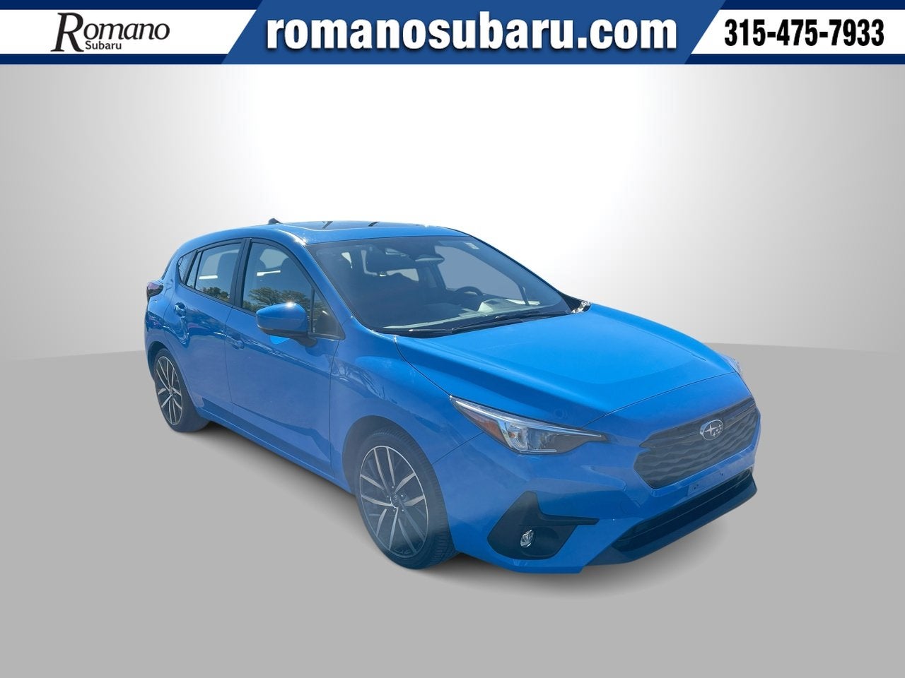Oasis Blue Pearl 2024 Subaru Impreza Wagon All-Wheel Drive Continuously Variable Transmission