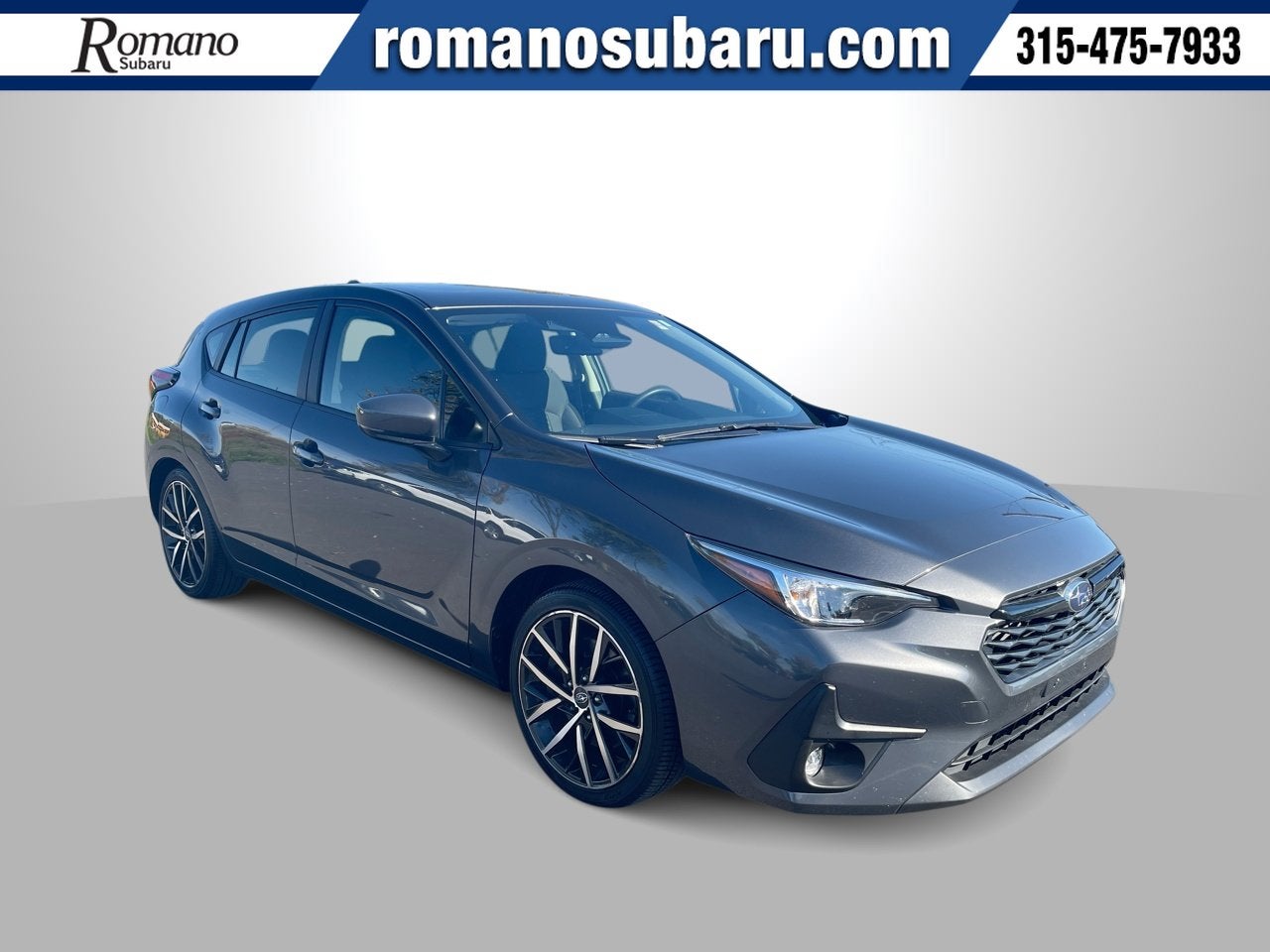 Magnetite Gray Metallic 2024 Subaru Impreza Wagon All-Wheel Drive Continuously Variable Transmission