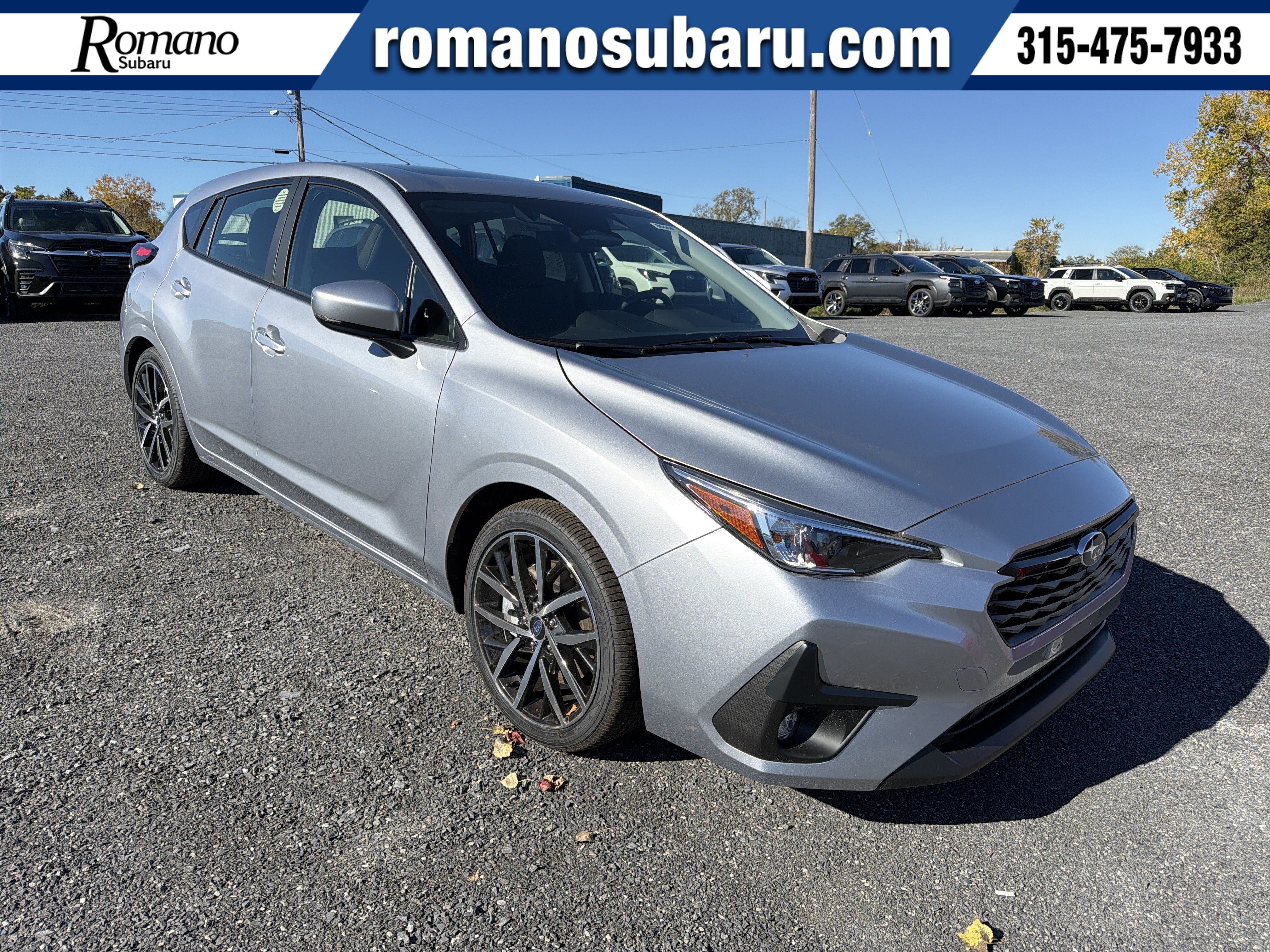 Ice Silver Metallic 2026 Subaru Impreza Wagon All-Wheel Drive Continuously Variable Transmission