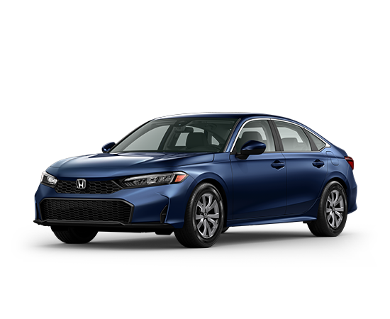 Blue Lagoon Pearl 2026 Honda Civic Sedan Front-Wheel Drive Continuously Variable Transmission