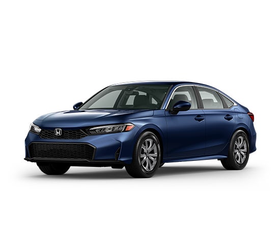 Blue Lagoon Pearl 2026 Honda Civic Sedan Front-Wheel Drive Continuously Variable Transmission