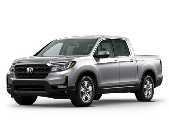Solar Silver Metallic 2026 Honda Ridgeline Pickup Truck All-Wheel Drive 9-Speed Automatic