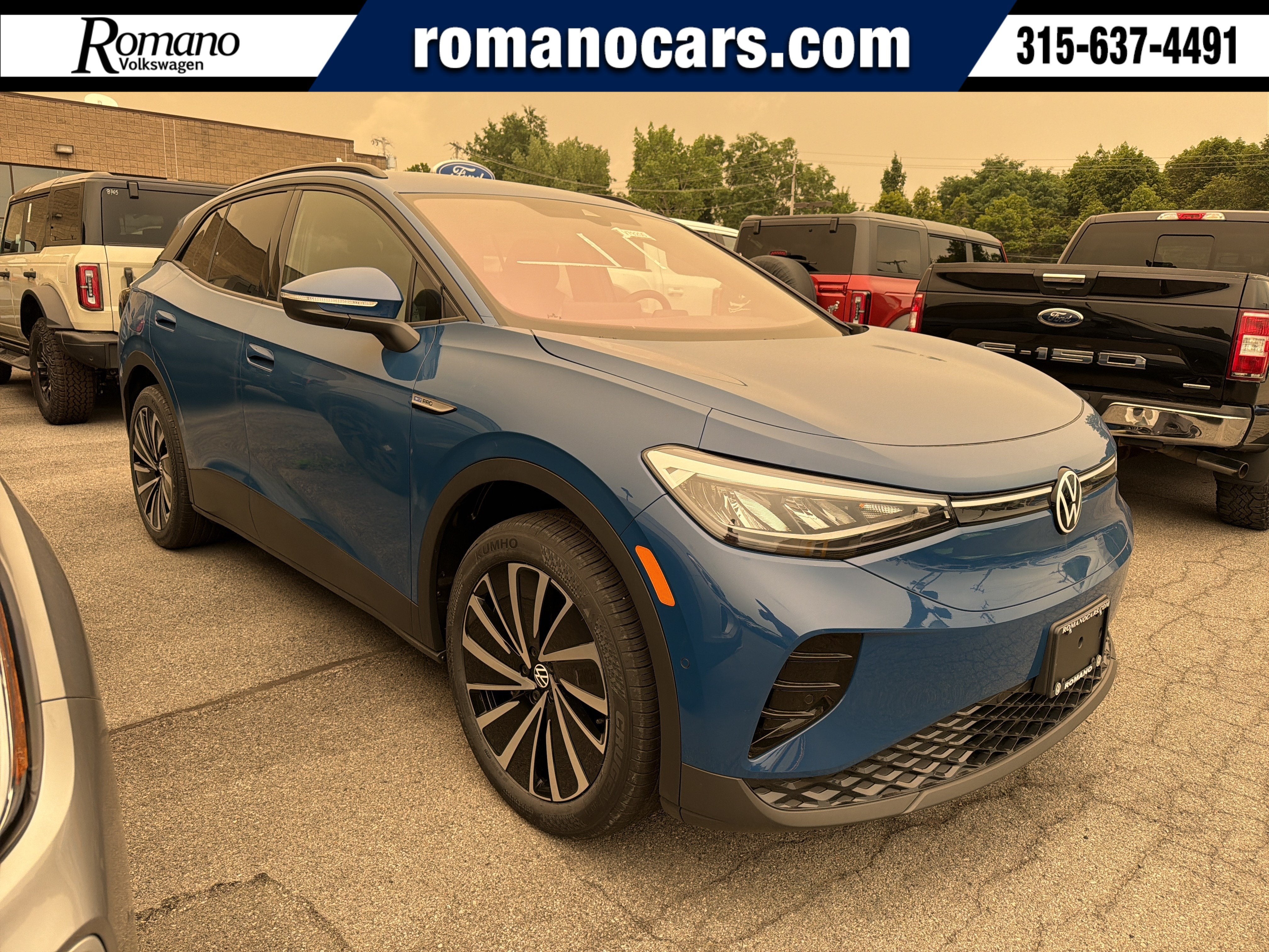 Mountain  Lake Blue Metallic 2026 Volkswagen ID.4 SUV / Crossover All-Wheel Drive Automatic
