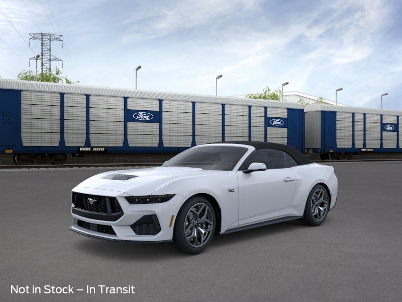 Oxford White 2026 Ford Mustang Convertible Rear-Wheel Drive Automatic