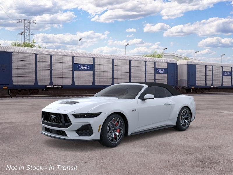 Oxford White 2026 Ford Mustang Convertible Rear-Wheel Drive Automatic