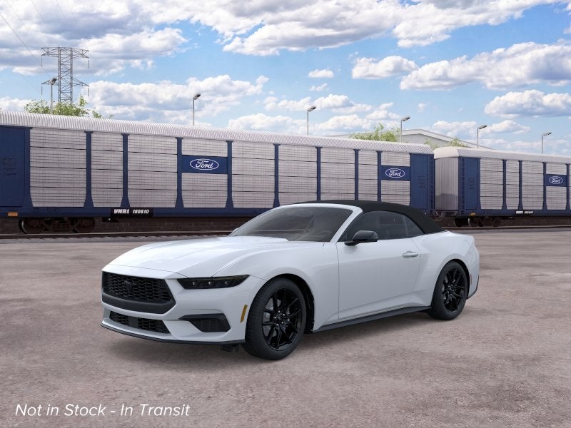 Oxford White 2026 Ford Mustang Convertible Rear-Wheel Drive Automatic