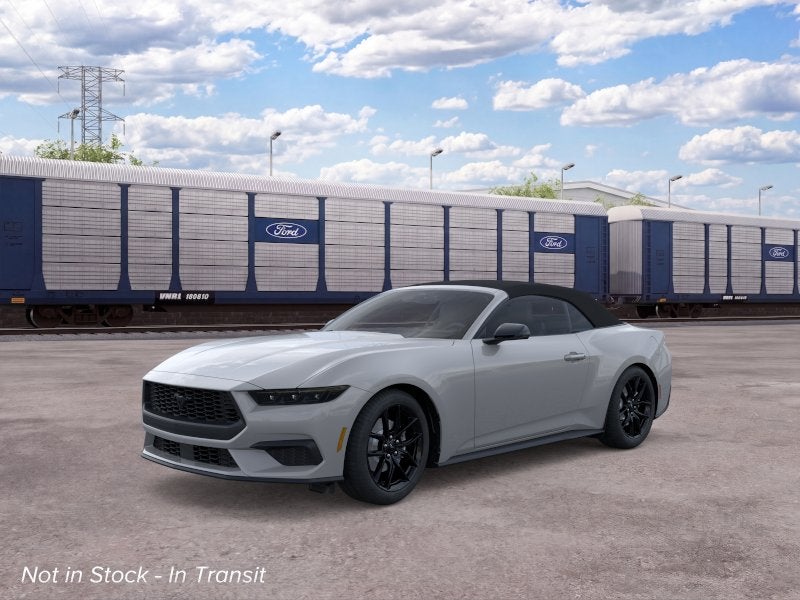 Avalanche Gray 2026 Ford Mustang Convertible Rear-Wheel Drive Automatic