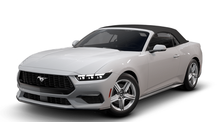 Avalanche Gray 2026 Ford Mustang Convertible Rear-Wheel Drive Automatic