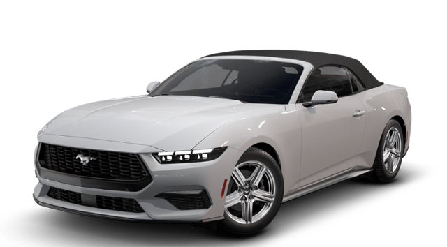 Avalanche Gray 2026 Ford Mustang Convertible Rear-Wheel Drive Automatic