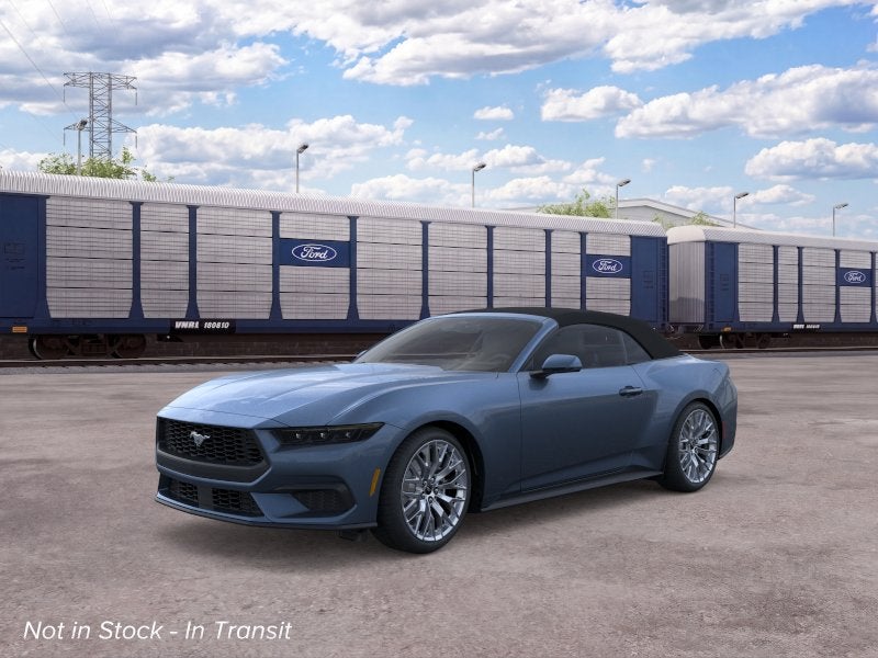 Vapor Blue Metallic 2026 Ford Mustang Convertible Rear-Wheel Drive Automatic