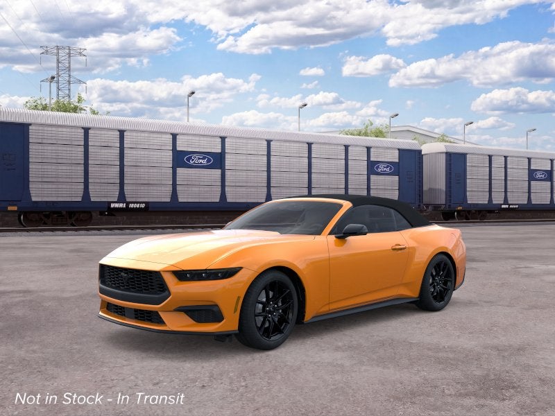 Orange Fury Metallic Tri-Coat 2026 Ford Mustang Convertible Rear-Wheel Drive Automatic