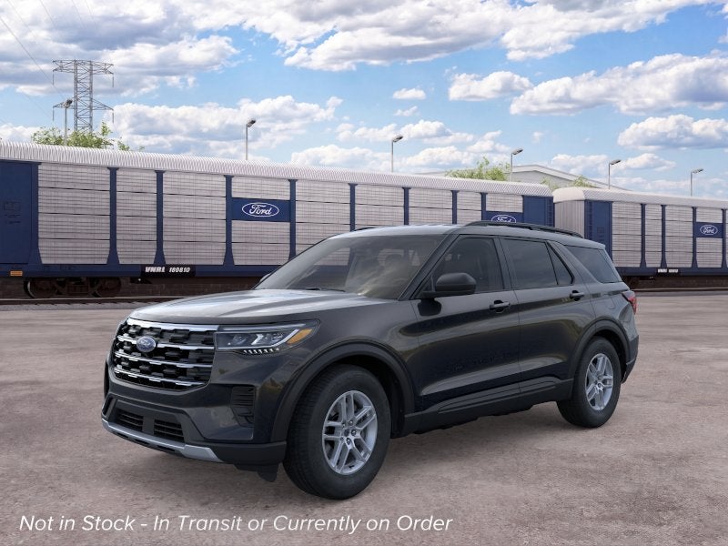 Agate Black Metallic 2026 Ford Explorer SUV / Crossover All-Wheel Drive Automatic