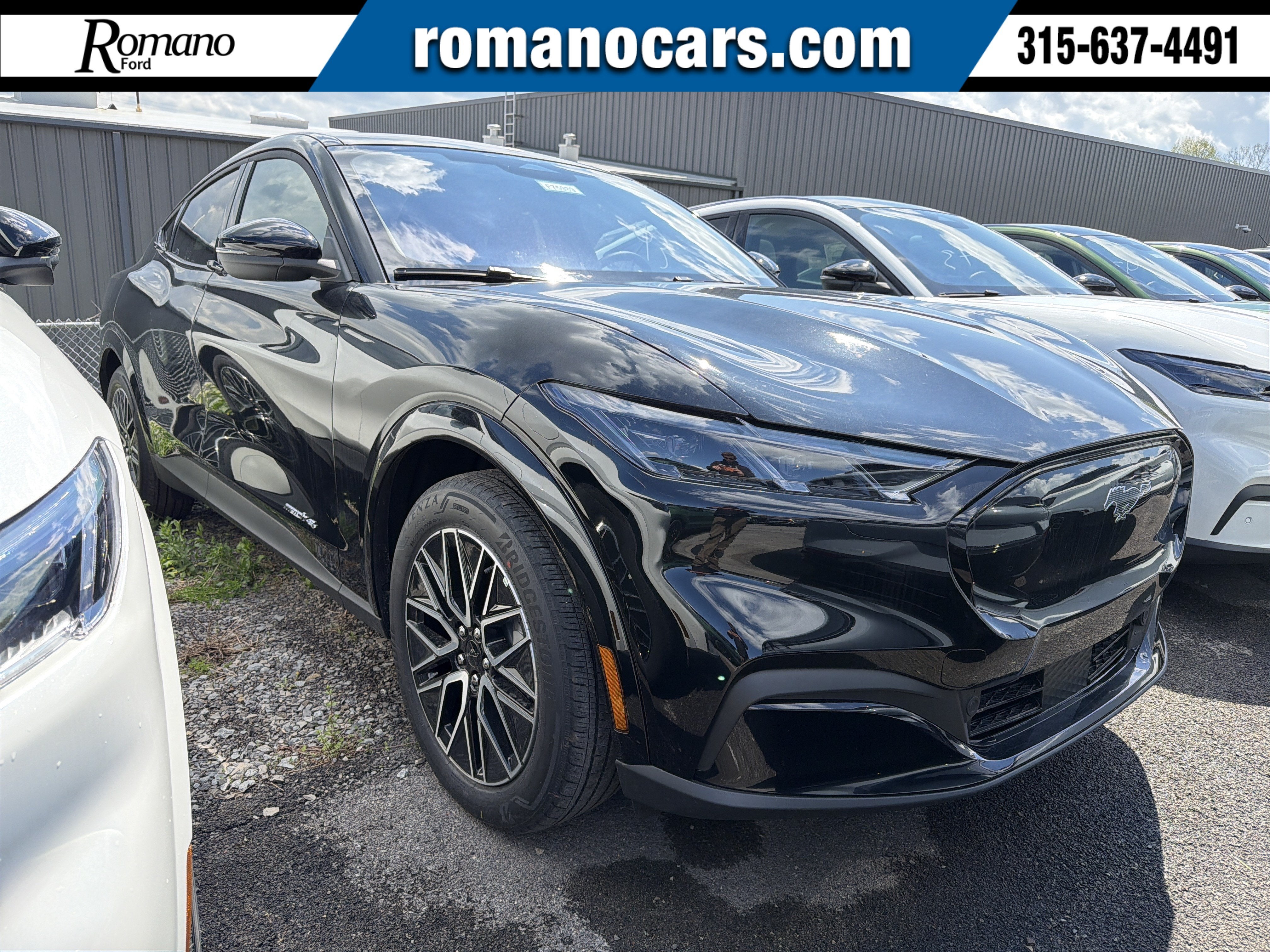 Shadow Black 2026 Ford Mustang Mach-E SUV / Crossover All-Wheel Drive Automatic