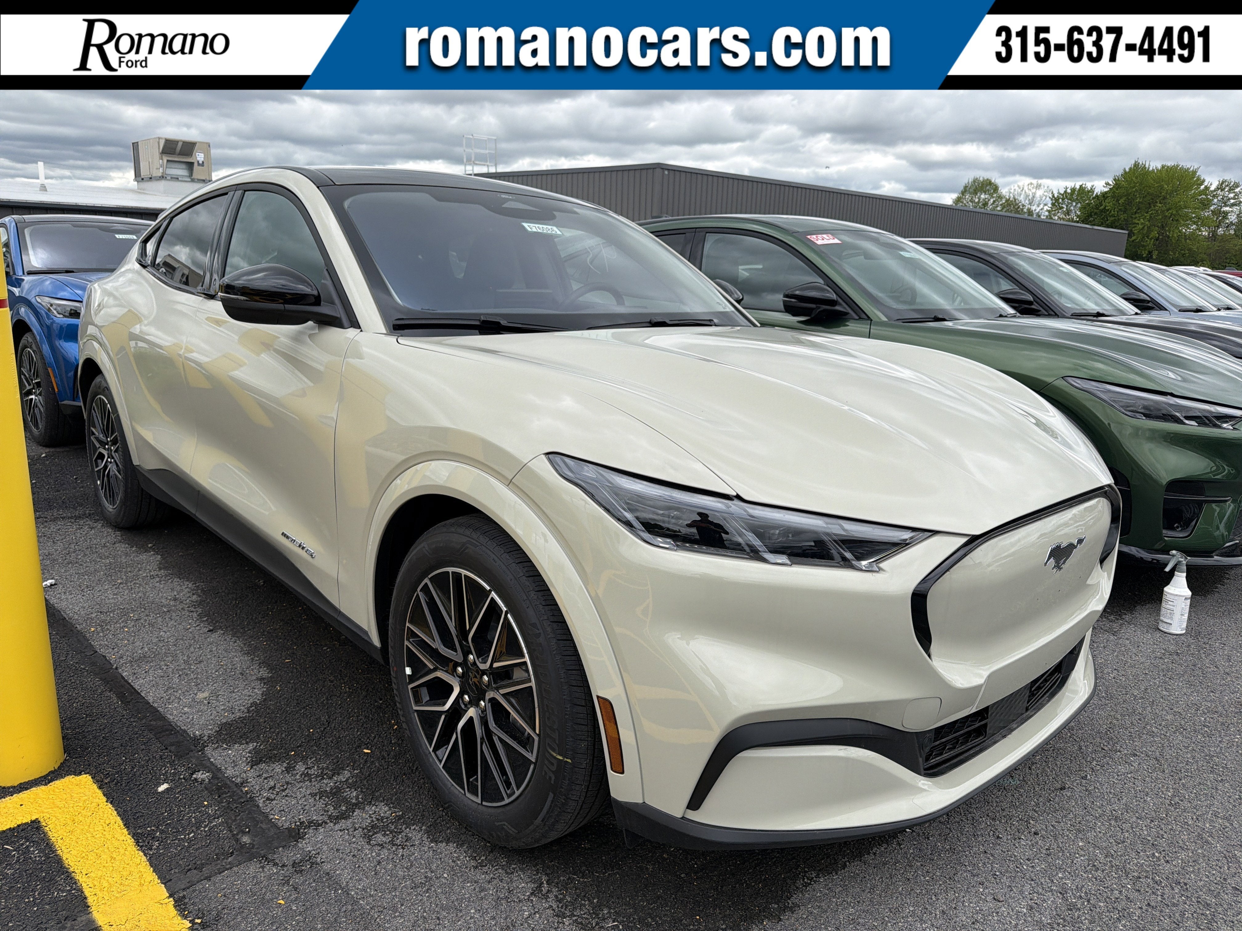 Desert Sand 2026 Ford Mustang Mach-E SUV / Crossover All-Wheel Drive Automatic