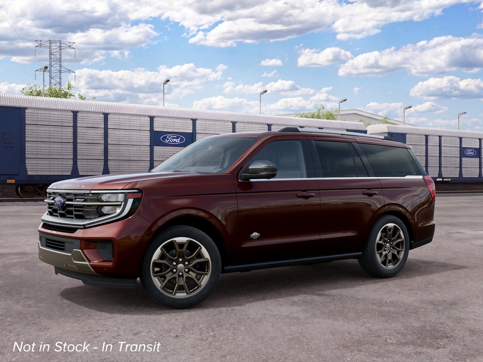 Bronze Fire Metallic Tinted Clearcoat 2027 Ford Expedition SUV / Crossover Four-Wheel Drive Automatic