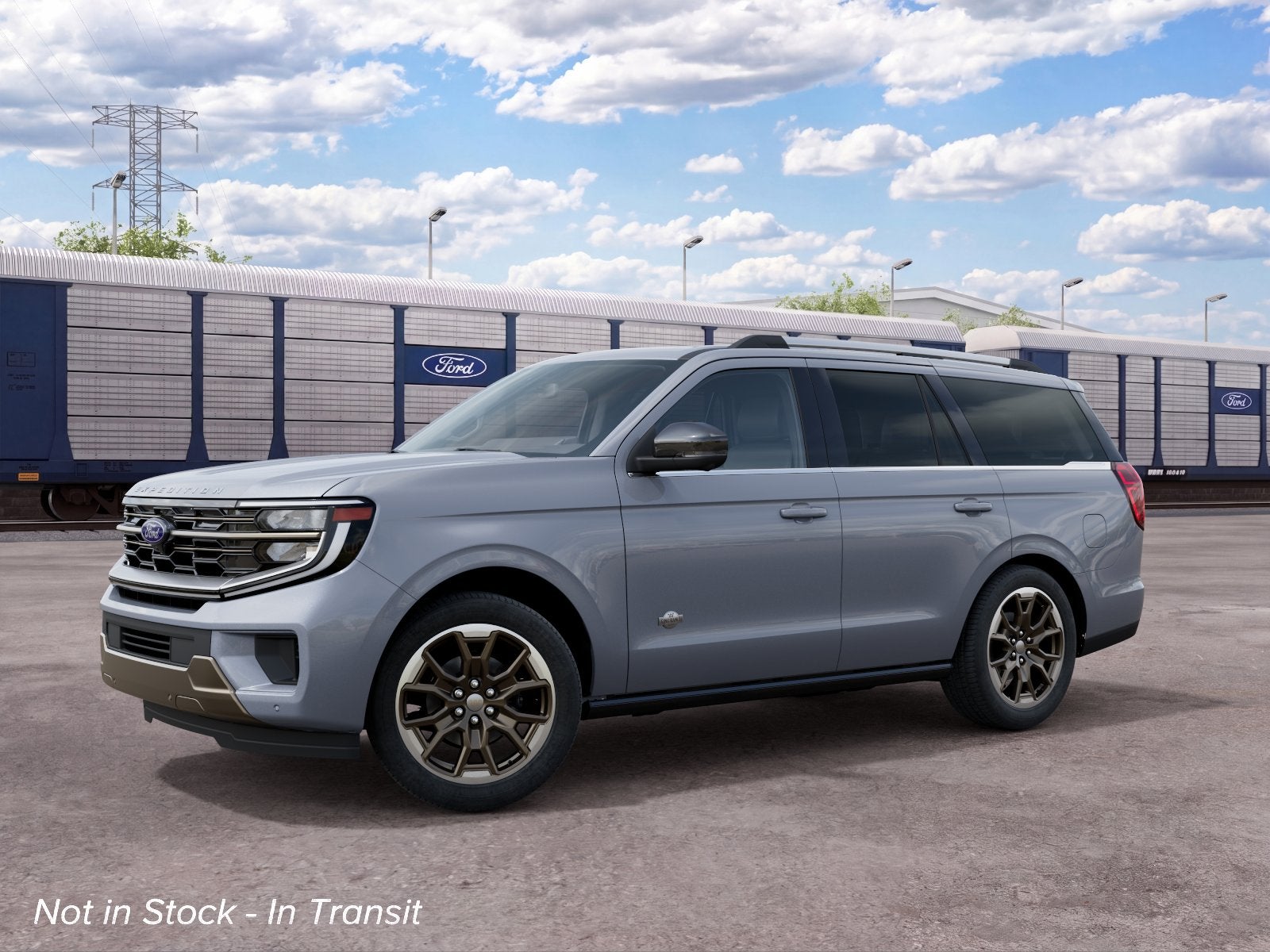 Glacier Gray Metallic Tri-Coat 2027 Ford Expedition SUV / Crossover Four-Wheel Drive Automatic