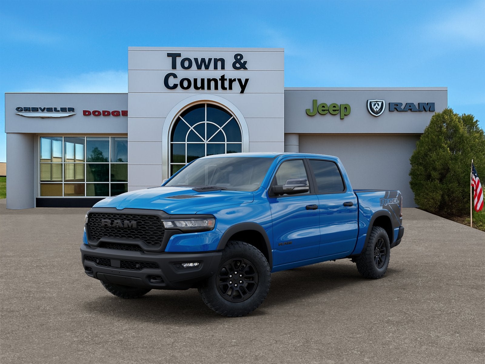 2026 RAM 1500 Rebel Crew Cab 4WD