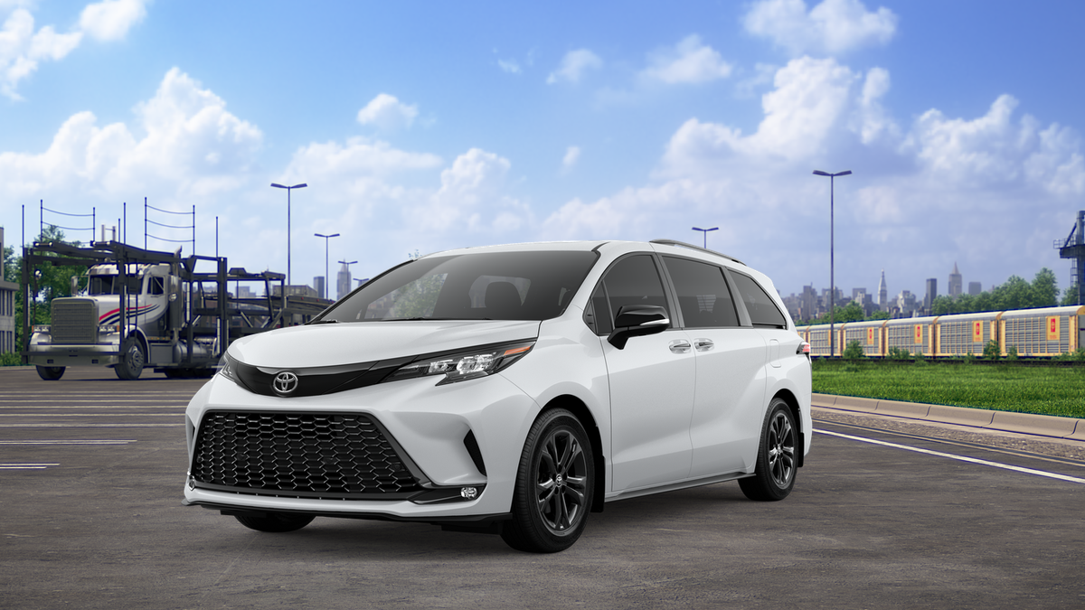 Ice Cap 2026 Toyota Sienna Minivan All-Wheel Drive Continuously Variable Transmission