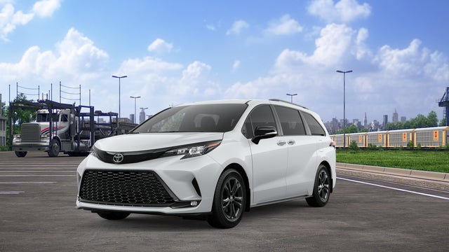 Ice Cap 2026 Toyota Sienna Minivan All-Wheel Drive Continuously Variable Transmission