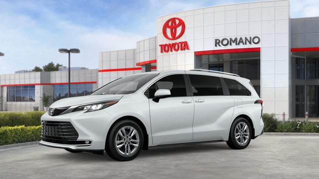 White (Wind Chill Pearl) 2026 Toyota Sienna Minivan All-Wheel Drive Continuously Variable Transmission
