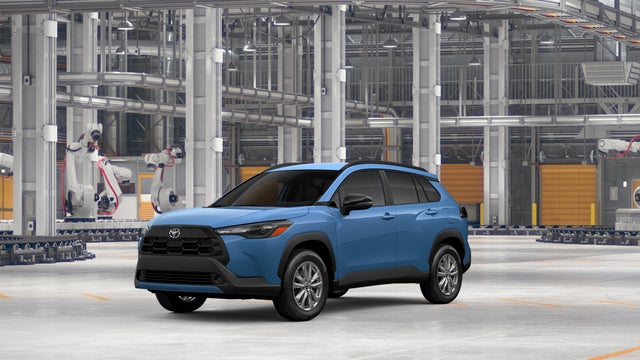 Cavalry Blue 2026 Toyota Corolla Cross SUV / Crossover All-Wheel Drive Continuously Variable Transmission