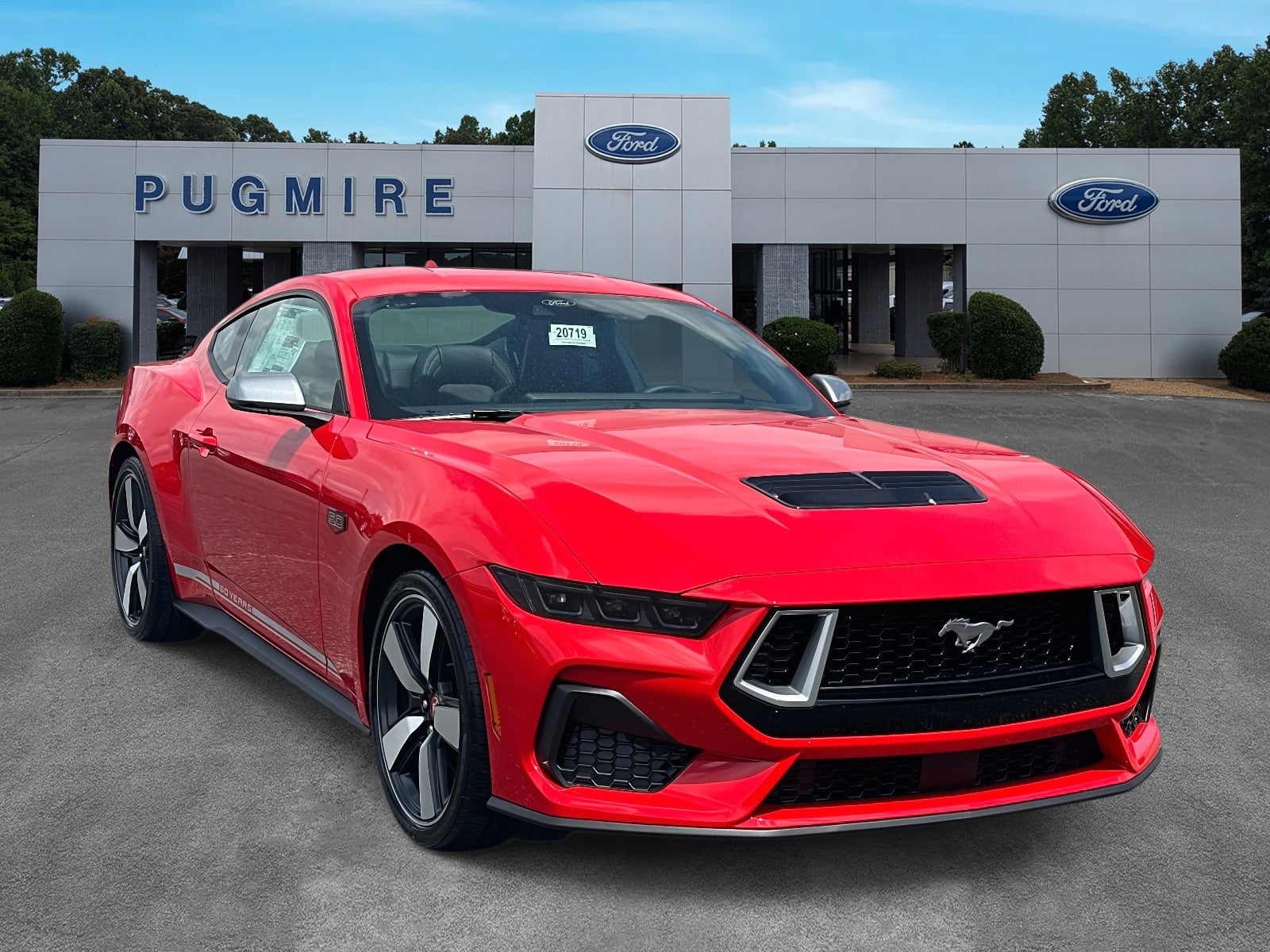 Race Red 2025 Ford Mustang Coupe Rear-Wheel Drive Automatic