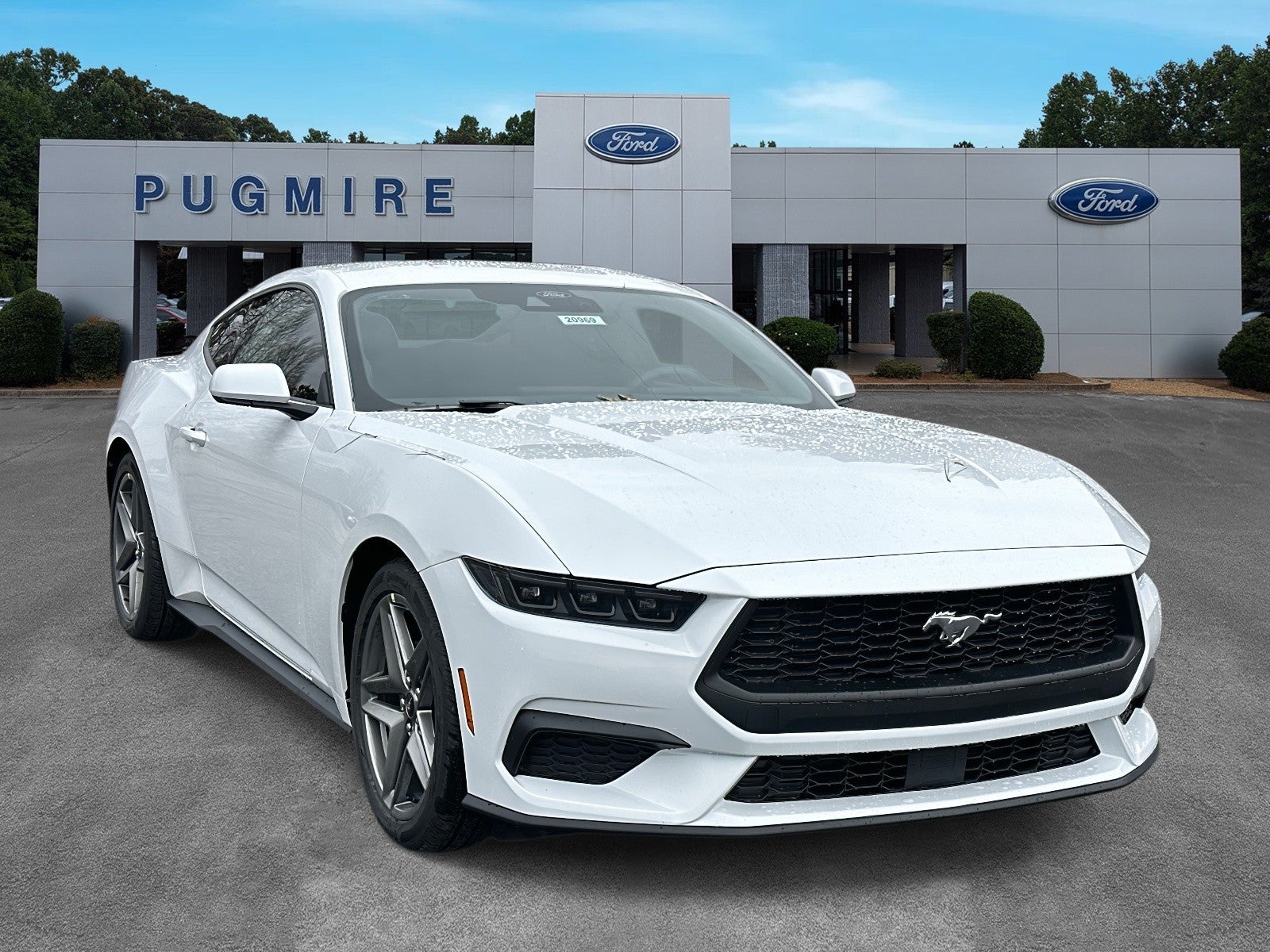 Oxford White 2026 Ford Mustang Coupe Rear-Wheel Drive Automatic