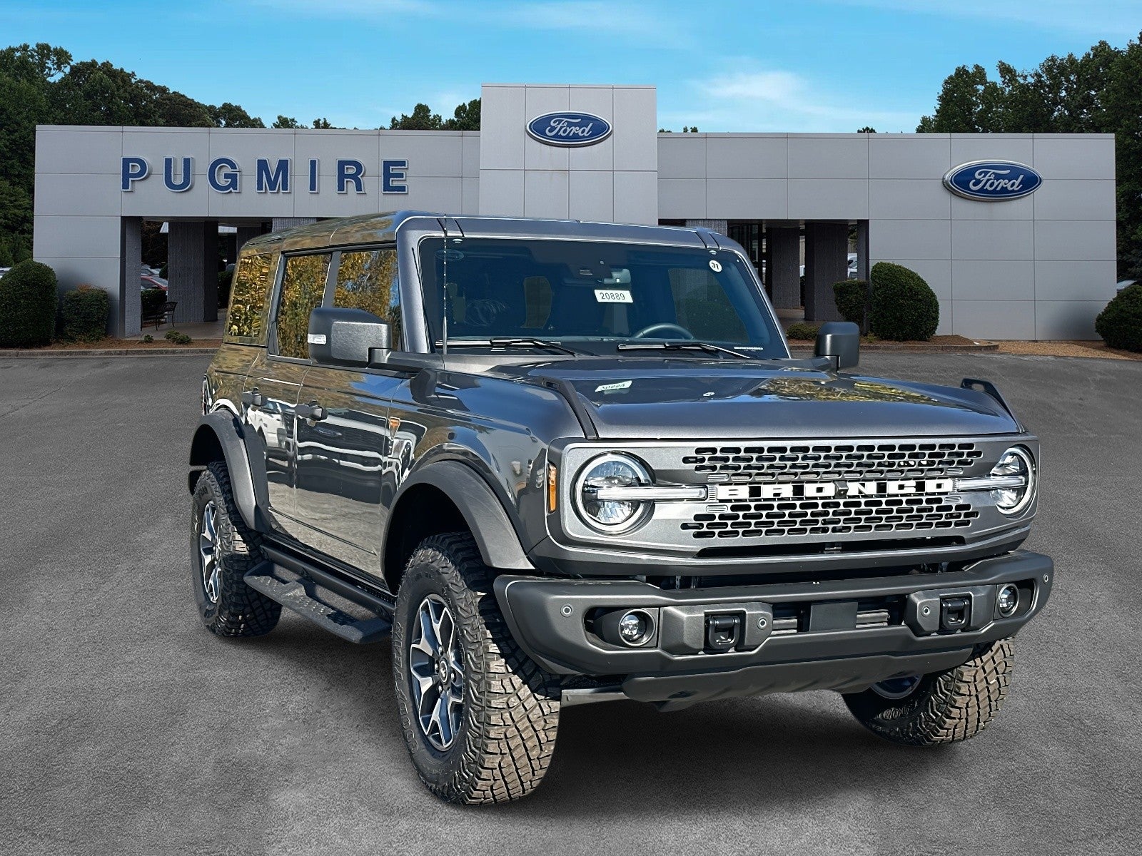 Carbonized Gray M 2025 Ford Bronco Badlands 4-Door 4WD SUV / Crossover Four-Wheel Drive Automatic